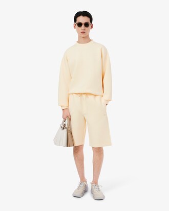 Ikonisches Loose Fit-Sweatshirt mit Print und Stickerei