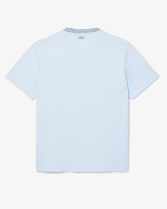 T-Shirt aus Baumwolljersey mit Stickerei