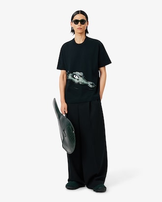 Schlägertasche Runway aus Krokodilleder