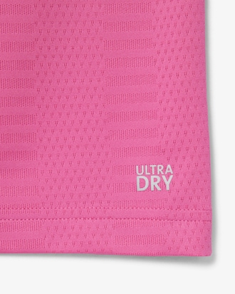 Tennis-Polohemd aus Stretch-Jacquard mit Ultra-Dry-Technologie
