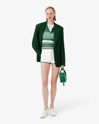 Mini-Shorts Runway aus Satinstrick