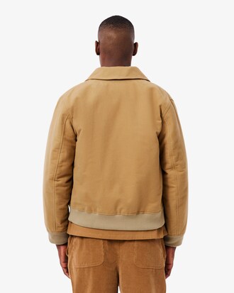 Wattierte Moleskin-Jacke