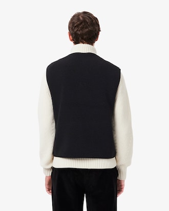 Weste aus Sherpa-Fleece