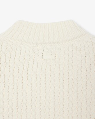 Pullover Runway aus Wolle mit gesticktem Badge