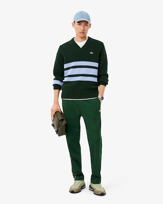 Umh&auml;ngetasche Ossian aus Leder mit Klappverschluss