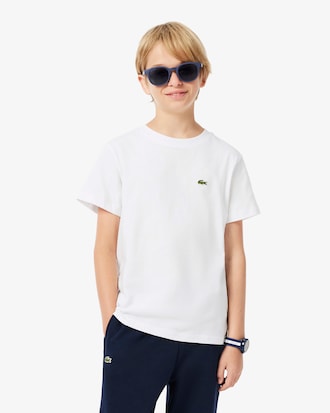 Unisex-T-Shirt aus Baumwolle mit Rundhalsausschnitt