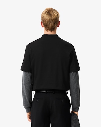 T-Shirt aus schwerem Jersey mit Krokodil und Landschaft