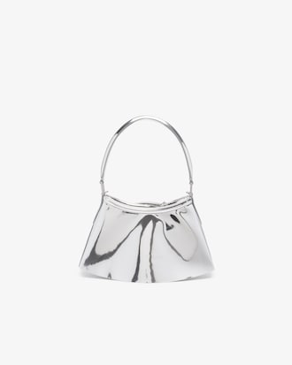 Kleine Tasche Lenglen Runway aus spiegelndem Leder