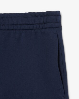 Cargo-Shorts aus Baumwollfleece