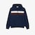 Navy Blau / Weiß / Braun