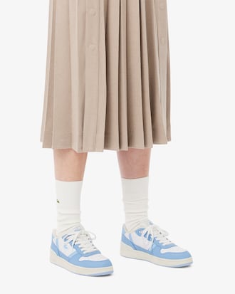 Damen-Sneakers T-Clip Set aus Leder