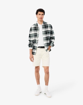 Slim Fit-Polohemd L.12.12 mit langen &Auml;rmeln