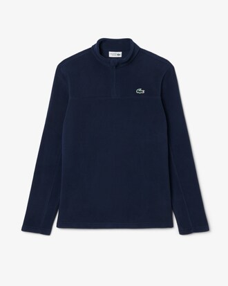 Golfoberteil aus Polar-Fleece mit Viertel-Reißverschluss