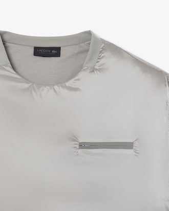 Glänzendes und gefüttertes T-Shirt Runway