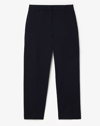 Chinohose aus Baumwolle mit zulaufenden Beinen