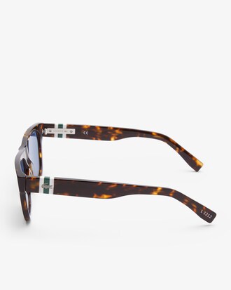 Rechteckige Acetat-Sonnenbrille L.12.12