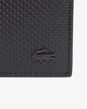 Brieftasche Chantaco aus Piqu&eacute;-Leder mit Rei&szlig;verschluss