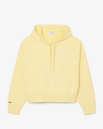 Hoodie aus Fleece mit Logo