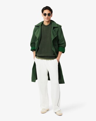 Sweatshirt aus Piqué mit geprägtem Logo