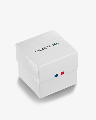 LACOSTE 12.12 Dreizeigeruhr aus Silikon mit Krokodil