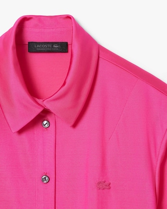 Slim Fit-Hemd Runway aus Satin