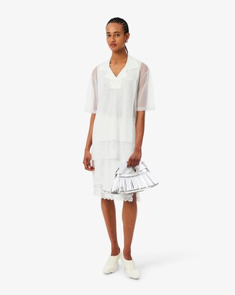 Tasche Runway H Lenglen aus Leder mit Spiegeleffekt