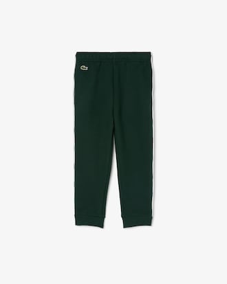 Trainingshose aus Fleece mit Streifendetails