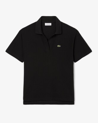 Fließendes Relaxed Fit-Polohemd aus Piqué
