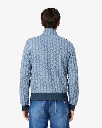 Track-Jacke Paris aus Jacquard mit Reißverschluss
