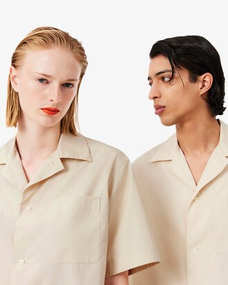 Relaxed Fit-Hemd Runway mit Stickerei