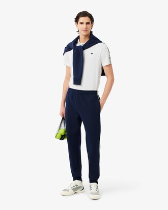 Tennis-Polohemd mit Branding-Streifen und Ultra-Dry-Technologie