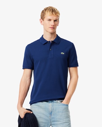 Slim Fit-Polohemd L.12.12 aus Piqué