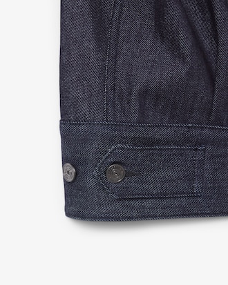 Jacke Runway aus indigoblauem Denim