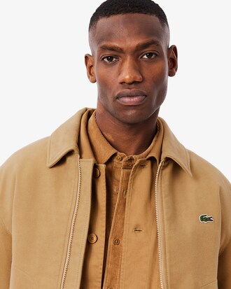 Wattierte Moleskin-Jacke