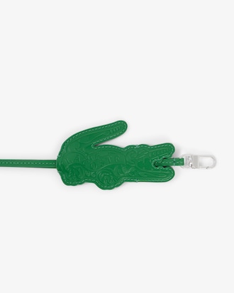 Schl&uuml;sselanh&auml;nger mit L-Charms und Krokodil
