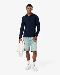 Straight Fit-Bermudashorts aus Denim