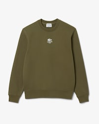 Sweatshirt aus Fleece mit Print