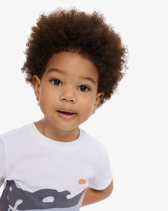 T-Shirt aus Baumwolle mit Kroko-Print