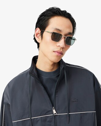 Wasserabweisende Trainingsjacke mit Einfassung