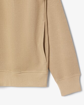 Sweatshirt aus Interlock mit hohem Kragen und Rei&szlig;verschluss