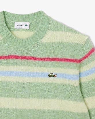 Pullover aus Alpakawolle mit Streifen