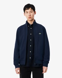 Sweatshirt aus Fleece mit Rei&szlig;verschluss