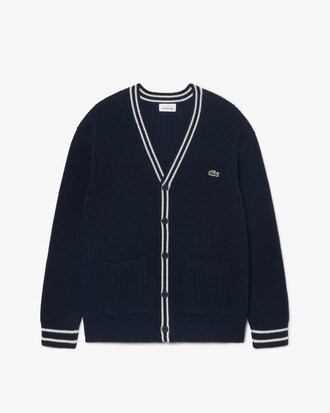 Cardigan aus Baumwolle und Wolle