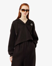 Boxy Cut-Hoodie Runway