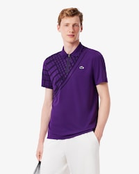 Slim Fit-Tennispolo mit Print und Ultra-Dry-Technologie