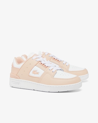 Damen-Sneakers Court Cage aus Leder