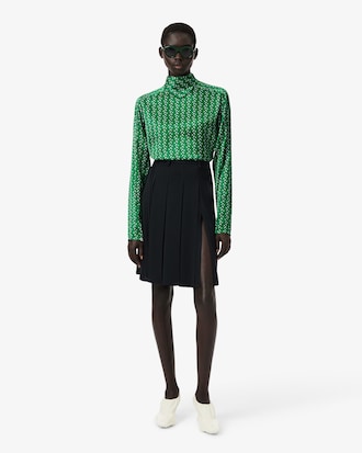 Flie&szlig;ender Faltenrock Runway