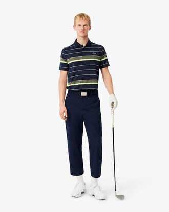 Gestreiftes Stretch-Golf-Polohemd mit Ultra-Dry-Technologie