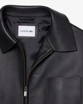 Kurze Lederjacke