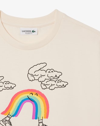 T-Shirt aus Baumwolle mit Druck